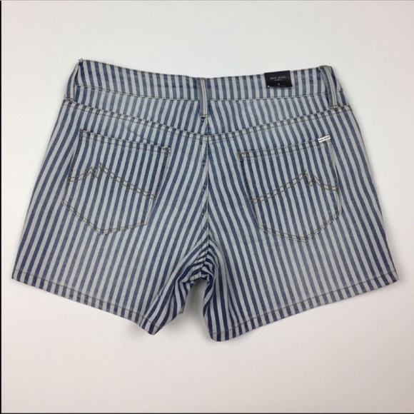 NWT MAX jeans Jailbird Strip Shorts - Picture 2 of 8